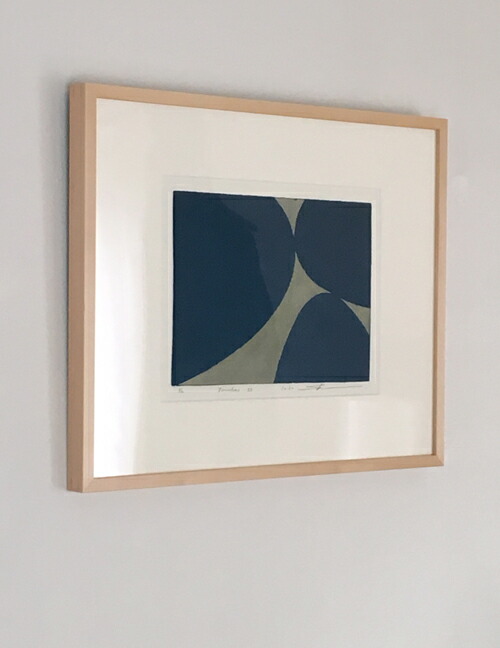 楽天市場】版画/ｸﾛｽｸﾞﾗﾌ 黒木周 Touch-73 現代アート 抽象 送料無料