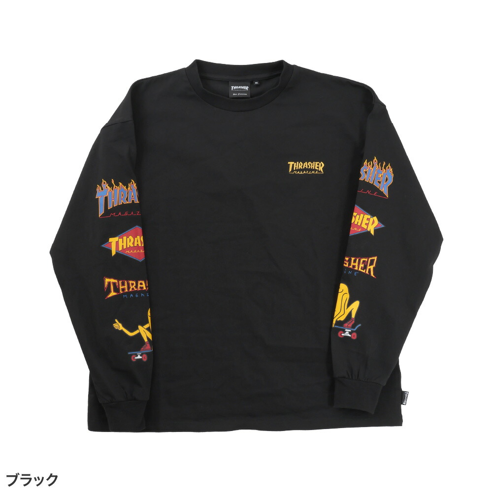 楽天市場】Thrasher スラッシャー ロンT 長袖 長そで Tシャツ スケボー