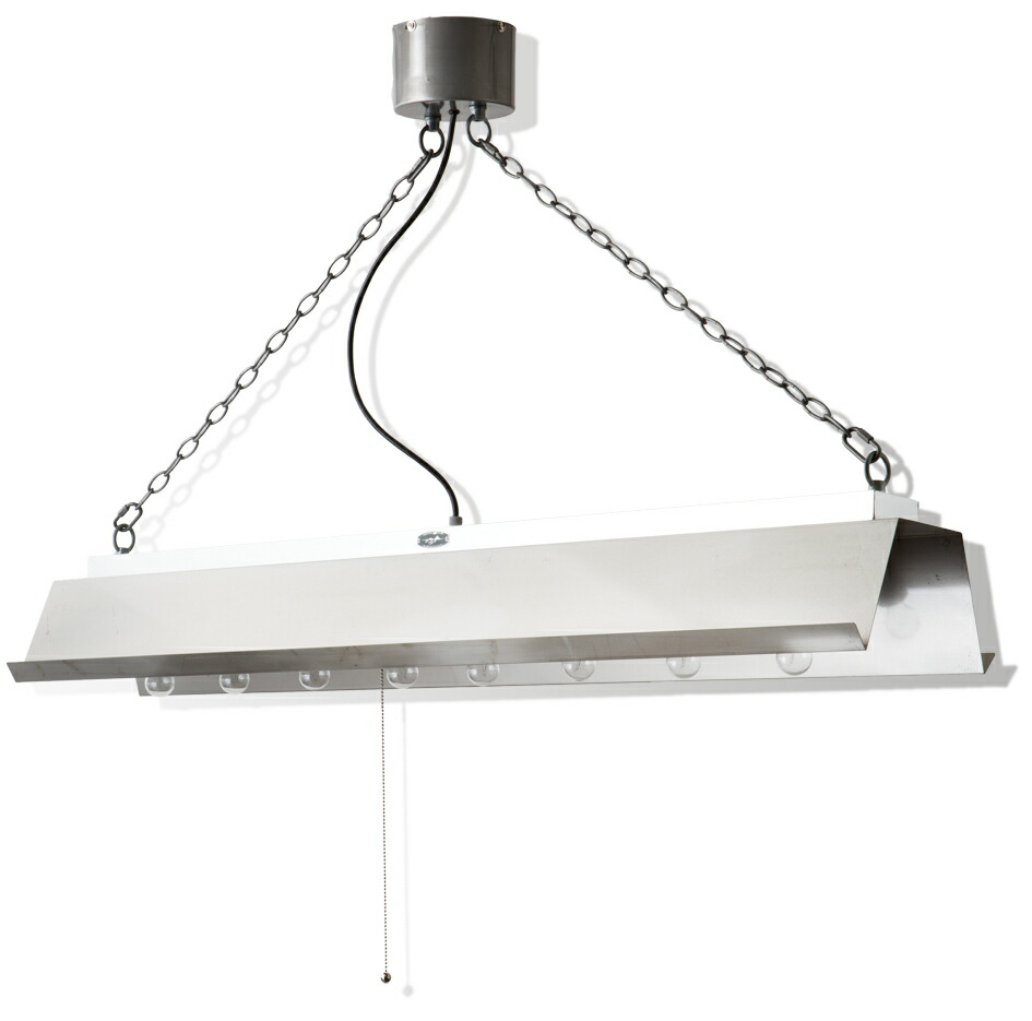 楽天市場】HERMOSA コンプトン 8 バルブ ペンダントランプ 【シルバー