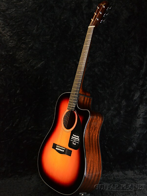 楽天市場】Fender CD-60CE Sunburst 新品[フェンダー][CD60CE][サン