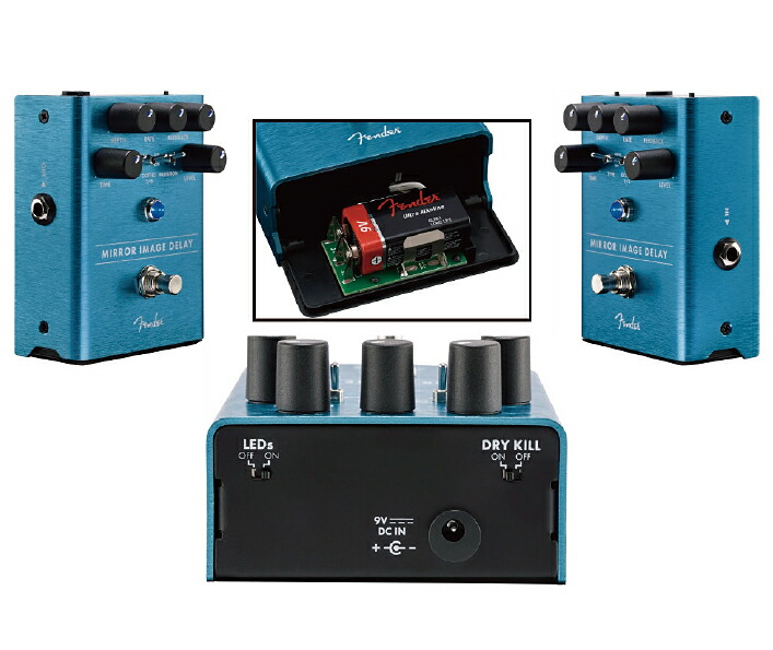 Fender MIRROR IMAGE DELAY エフェクター ギター Fender Mirror Image