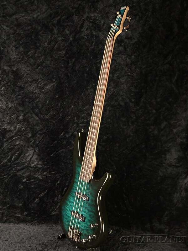 Ibanez エレキベース グリーンGSR370-TMS Ibanez エレキベース
