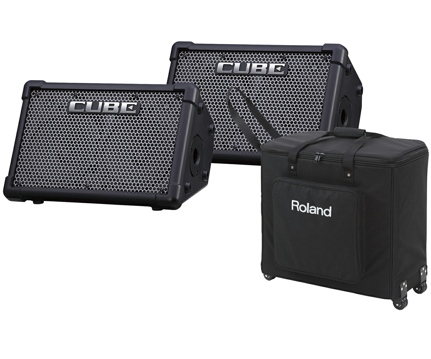 楽天市場】【2台セット】Roland CUBE Street EX PA Pack 新品