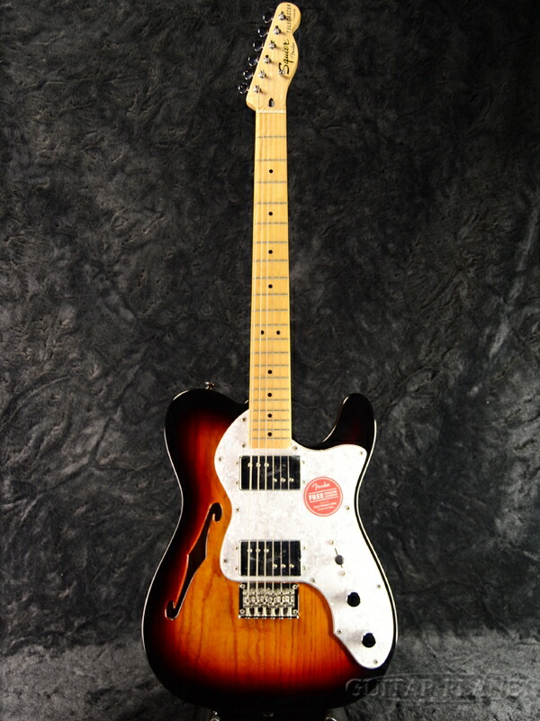 楽天市場】Squier Vintage Modified '72 Tele Thinline 新品 3カラー