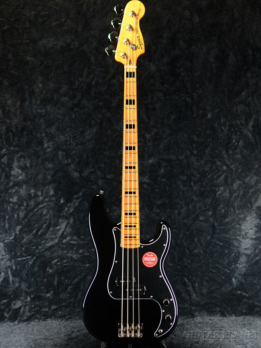 楽天市場】Squier Classic Vibe '70s Precision Bass -Black / Maple