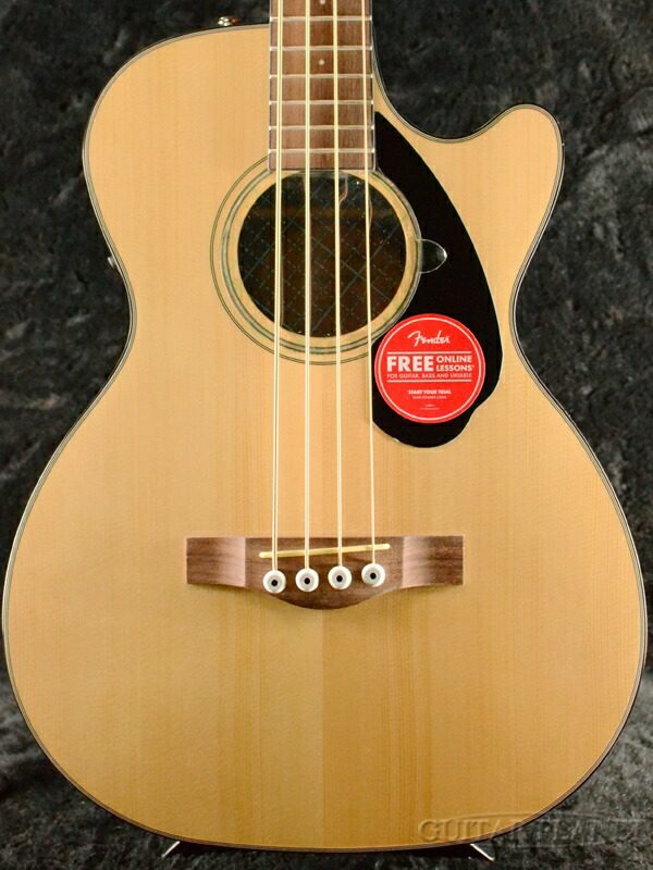 楽天市場】Fender CB-60SCE Bass 新品 ナチュラル[フェンダー][Natural