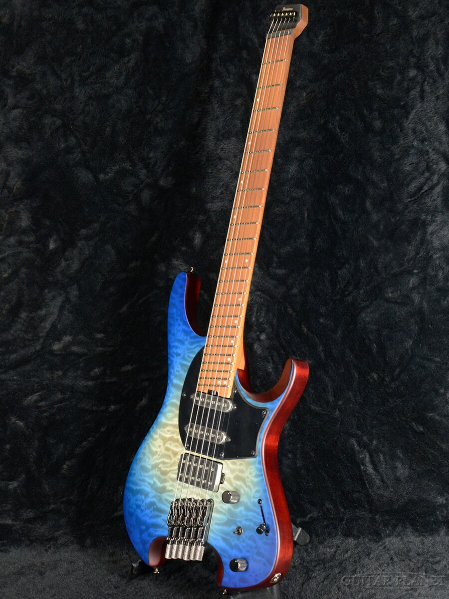 楽天市場】Ibanez QX54QM -BSM (Blue Sphere Burst Matte)- 新品