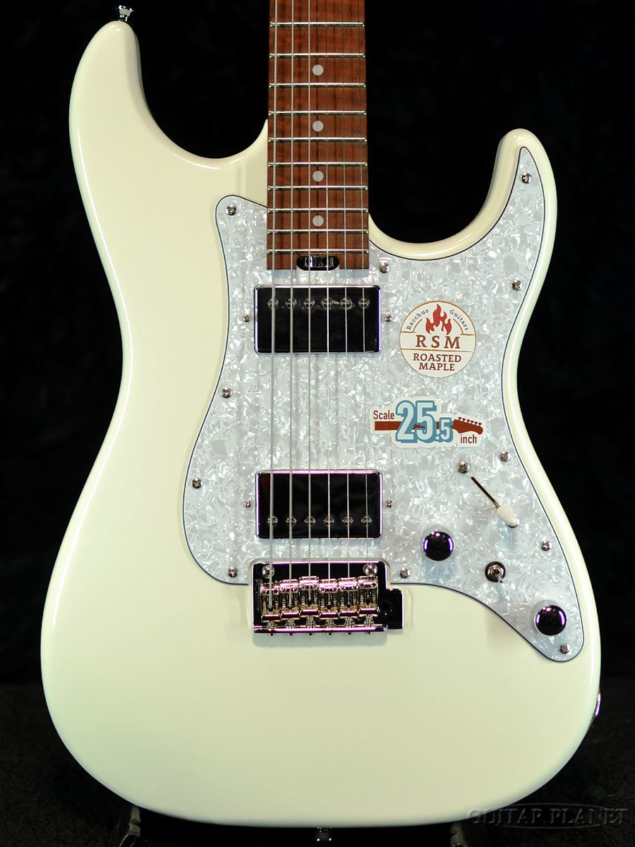 Bacchus ストラトキャスター SSS オリンピックホワイト Bacchus