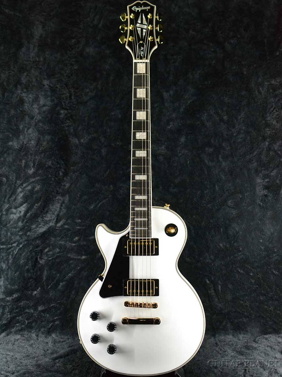 楽天市場】Epiphone Les Paul Custom Left Hand -Alpine White- 新品