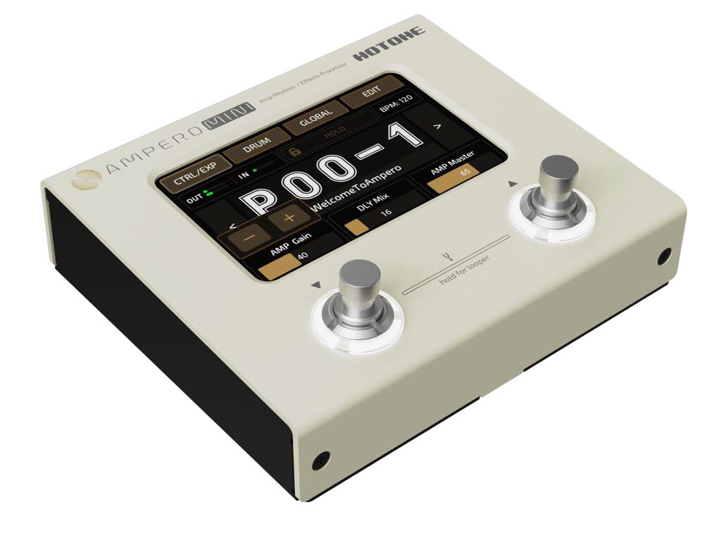 楽天市場】HOTONE AMPERO Mini 新品 アンプモデラー＆エフェクター