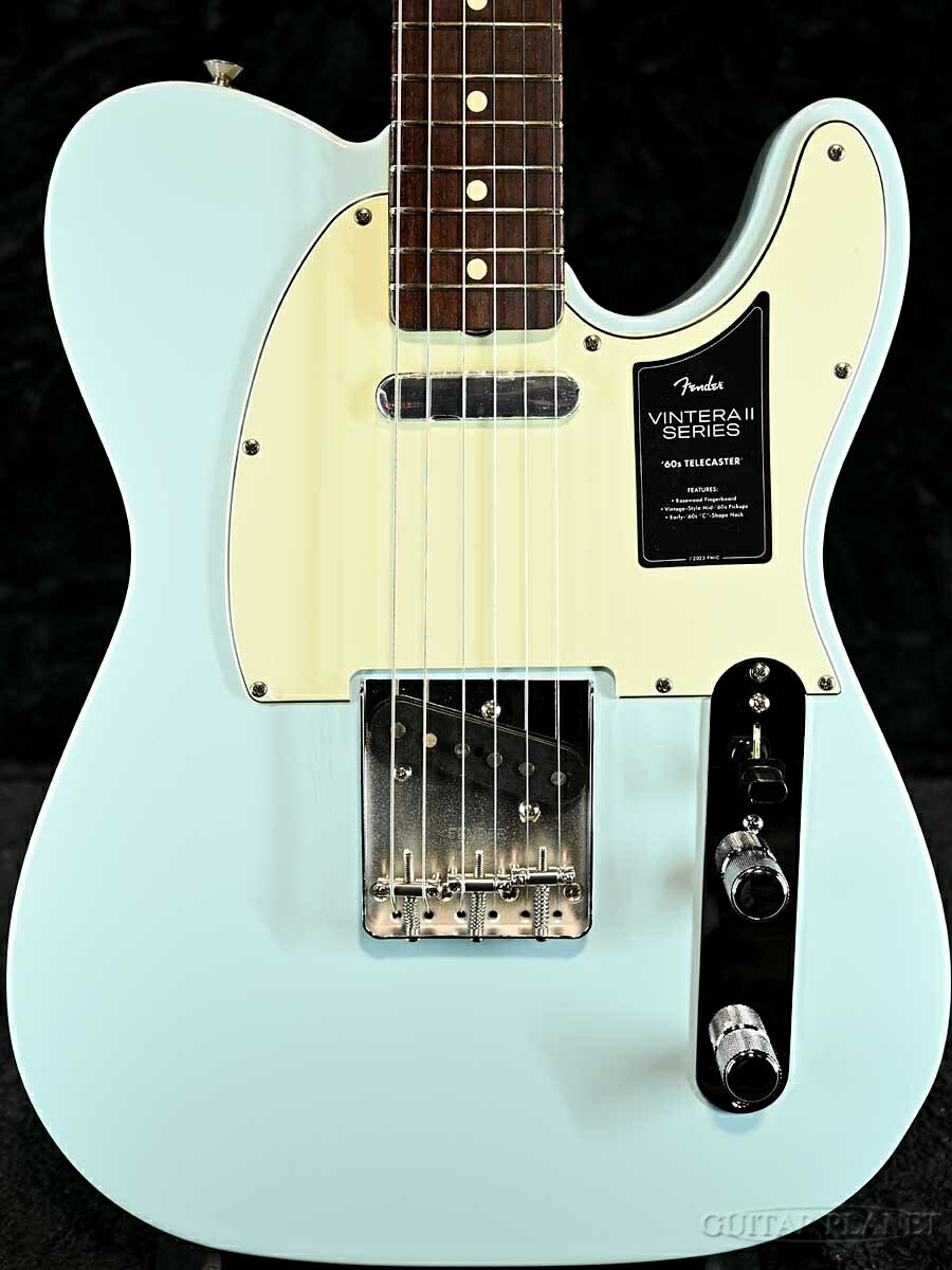 楽天市場】Fender Vintera II 60s Telecaster -Sonic Blue- 新品