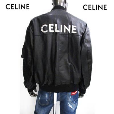 楽天市場】セリーヌ CELINE メンズ アウター ジャケット ロゴ バック