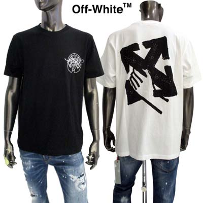 楽天市場】オフホワイト OFF-WHITE Tシャツ 半袖 メンズ トップス 背中