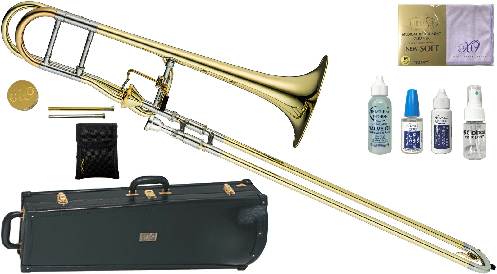 未使用】XO-CUSTOM バストロンボーンマウスピース 2G(太管) XO バス