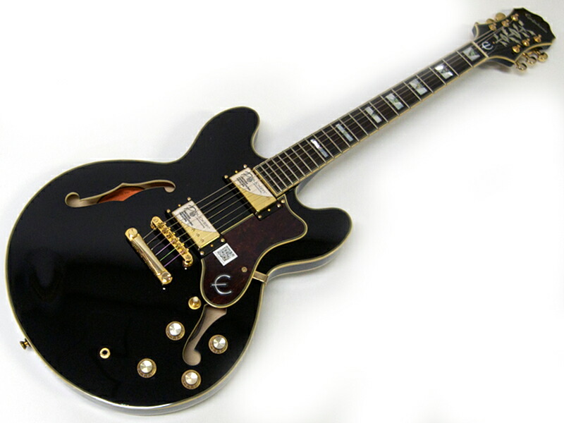 高級感のあるセミアコ エピフォン シェラトン Ⅱ EB 中古 高級感のある