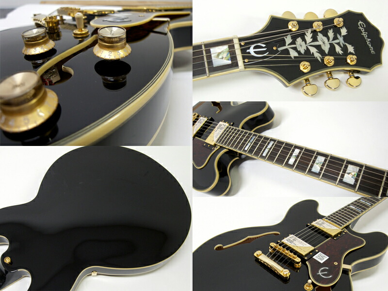 セミアコ エレキギター Epiphone Sheraton II EB エレキギター】入荷
