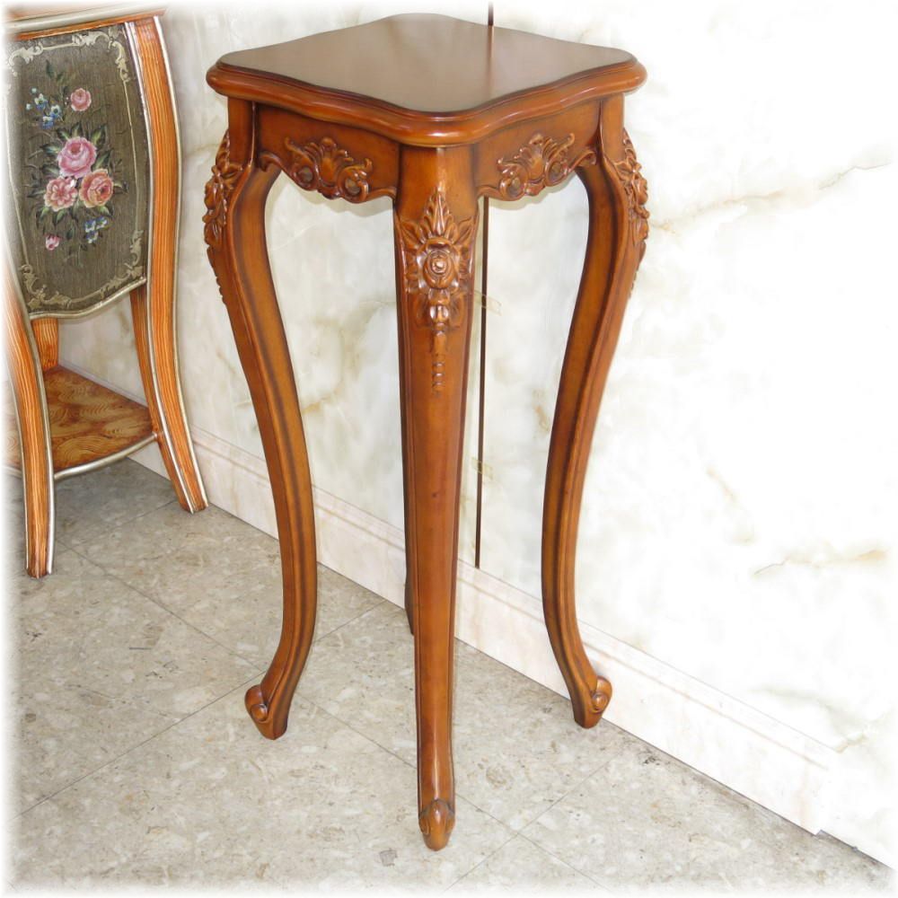 猫足コンソールテーブル サイドテーブル 4段チェスト 彫刻 イタリア