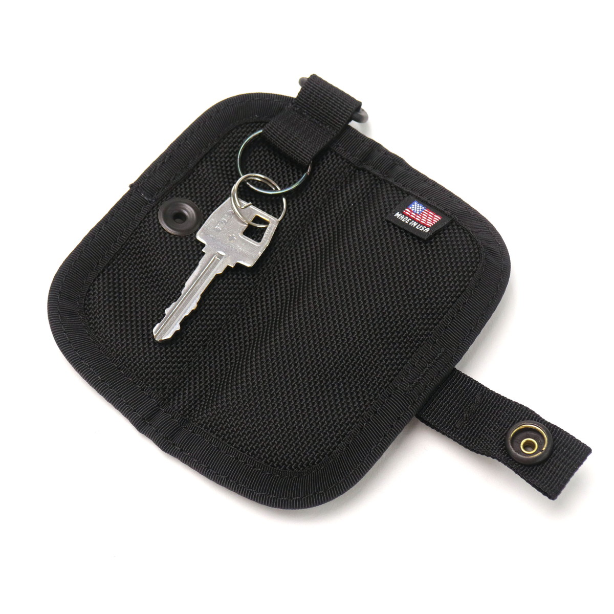 美品 ブリーフィング フェリージ キーケース ブラック ポーチ ダブル