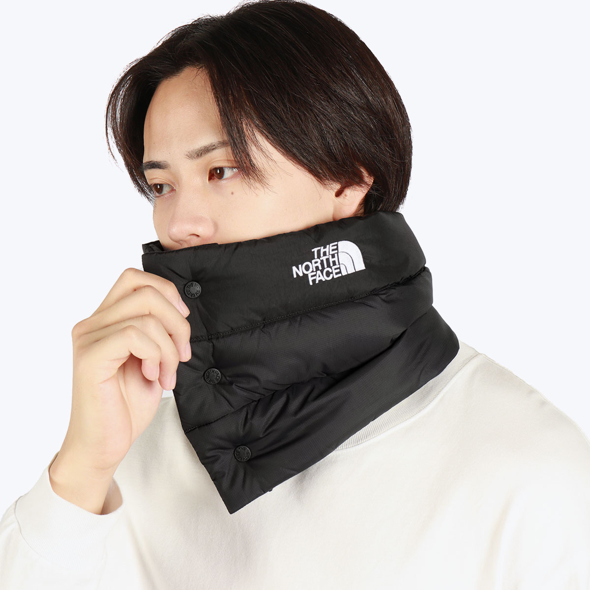 THE NORTH FACE × HYKE ネックゲイター ネックウォーマー 黒 THE NORTH