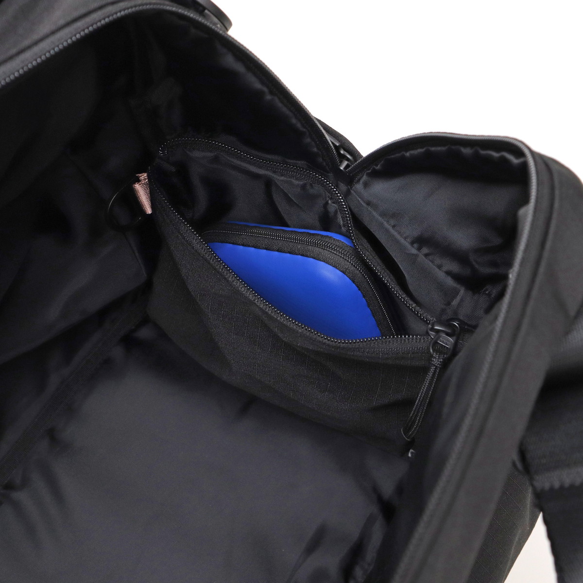 美品✨ミレスト2way 防水キャリーバッグ ボストン ネイビー 男女兼用