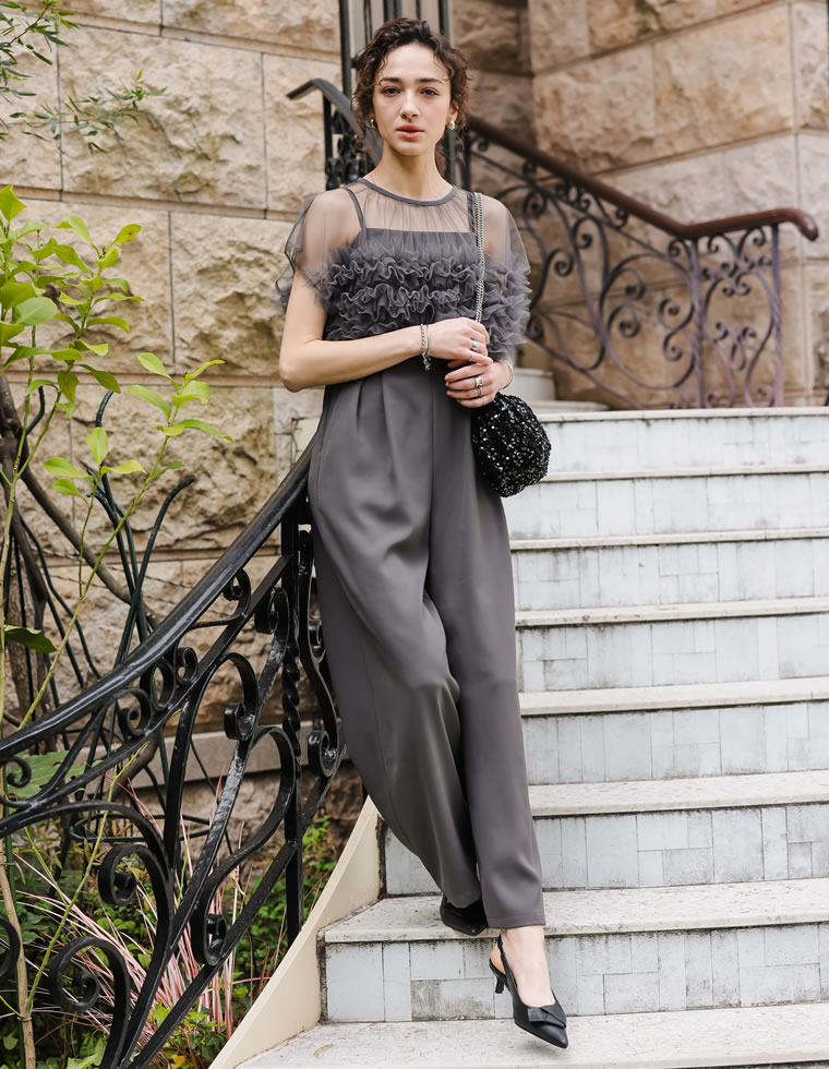 楽天市場】【全品MAX1,500円OFFクーポン】[新色追加][2点セット]フリル