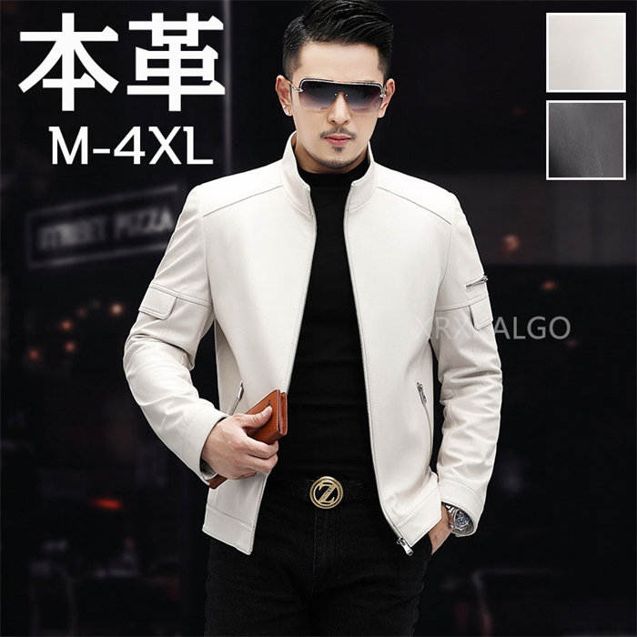 楽天市場】【期間限定全品10%OFF】本革 ジャケット 革ジャン メンズ 本