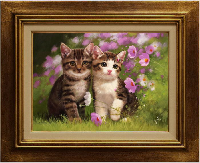 油彩画 アジサイ 長岡卓 油彩画 アジサイ 長岡卓 油彩画 アジサイ 長岡