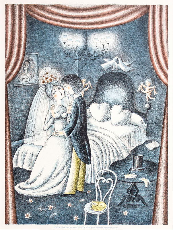 レイモンペイネ 『心を開いて』 リトグラフ 大型 版画 エディションNo