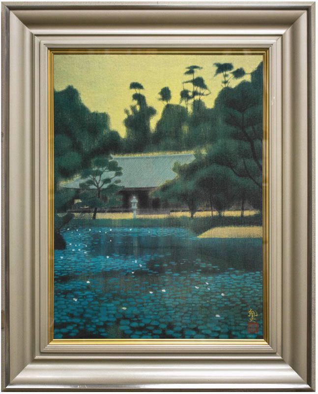 平山郁夫 「薬師寺の夜」 岩絵具 複製画 共同印刷 楽天市場】平山郁夫