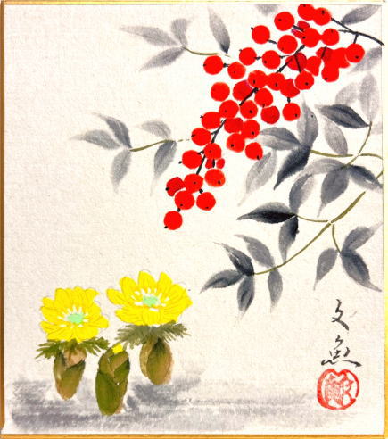 開運絵画アクリル原画新春セール｜皆既日食と天之御中主 大型高波動