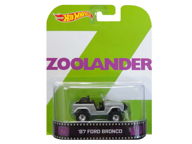 楽天市場】HotWHeeLs ZOOLANDER '67 FORD BRONCO ホットウィールズ