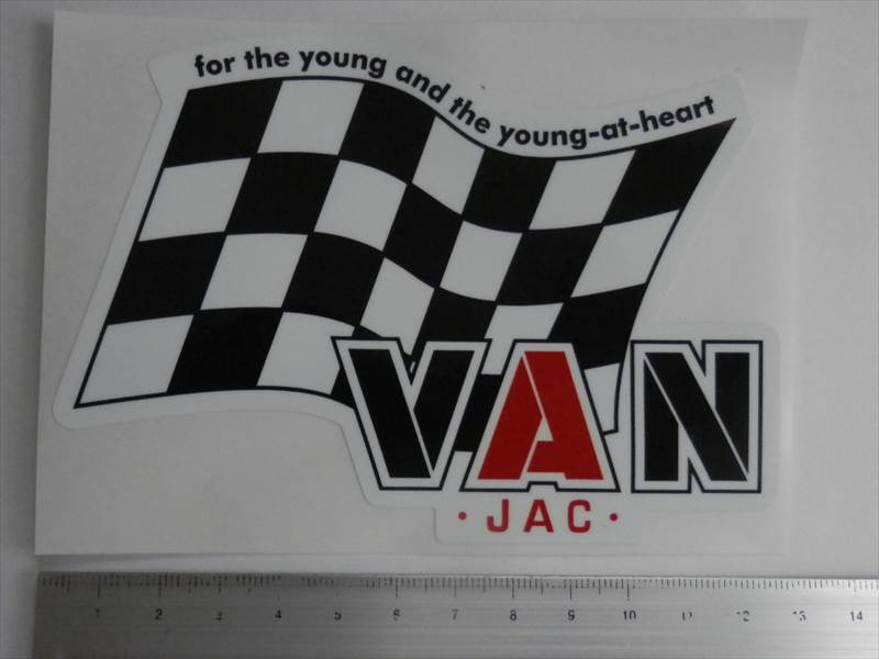 楽天市場】【ステッカー シール デカール】VAN ステッカー B