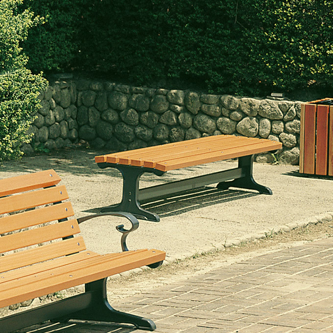 楽天市場】公園サニーベンチ 幅180cm 業務用 ベンチ 木製 ガーデン