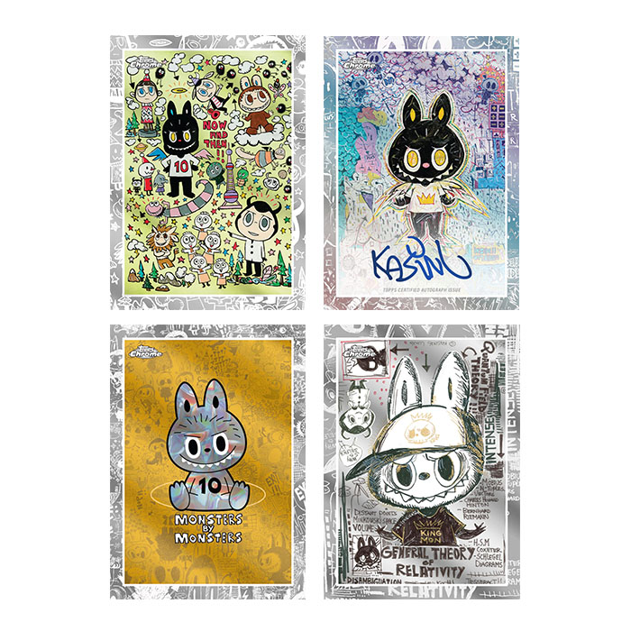 g*r様 Topps Chrome 10周年記念BOX ラブブ 3BOX 新品L Topps Chrome