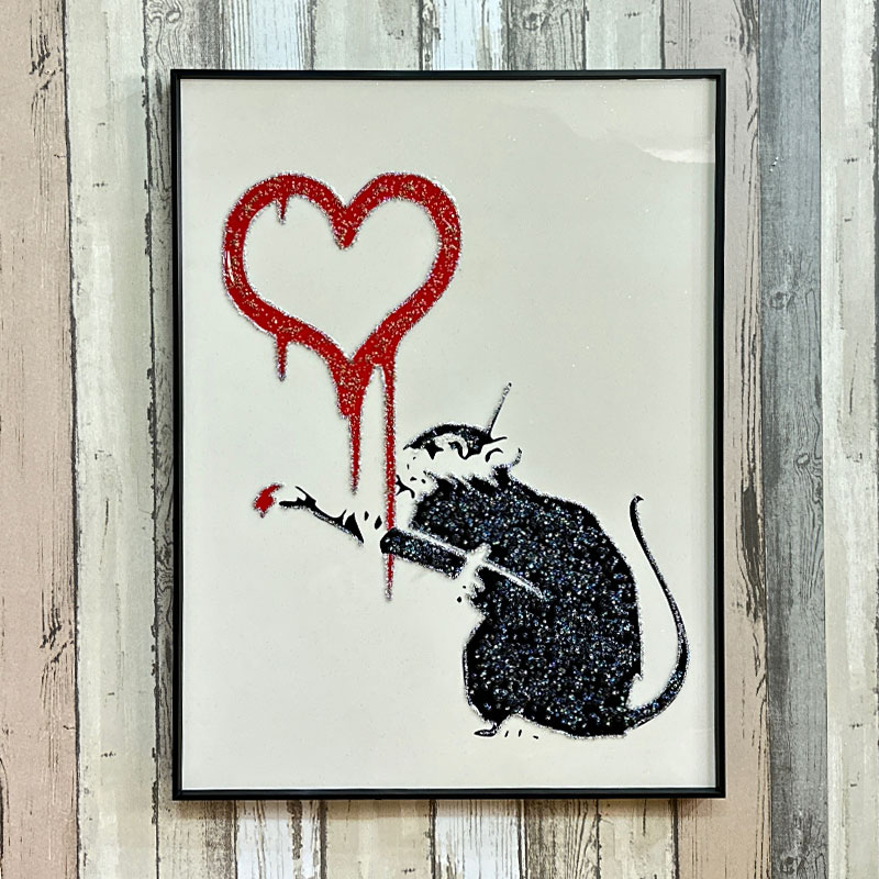 バンクシー アートパネル8枚セット バンクシー アートパネル8枚セット