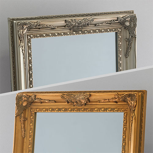 楽天市場】全身鏡 おしゃれ アンティーク調 ミラー 180cm スタンド