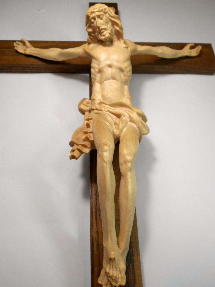 楽天市場】《レーピ》欧州教会使用創業100年木彫りブランド磔刑像