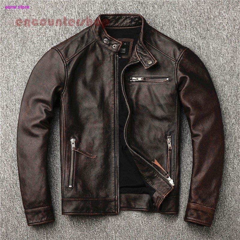 楽天市場】革ジャン レザージャケット メンズ 本革 バイク ライダース