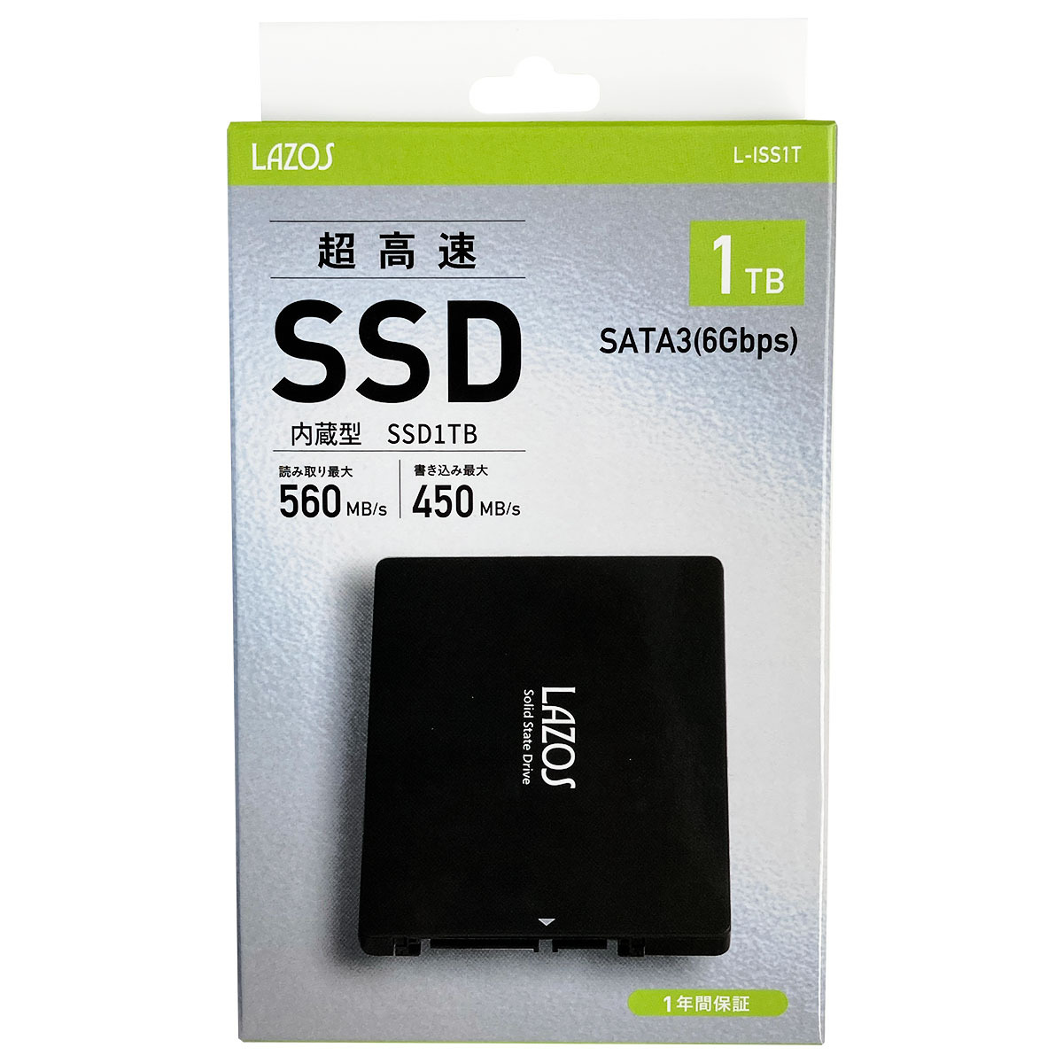 LAZOS 1TB 内蔵型SSD 1TB 5個 L-ISS1T 新品未開封