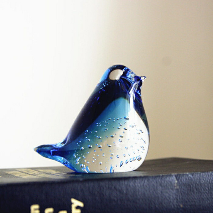 10 北欧風 鳥 ガラス工芸 オブジェ 置物 imgrc0072442145.jpg