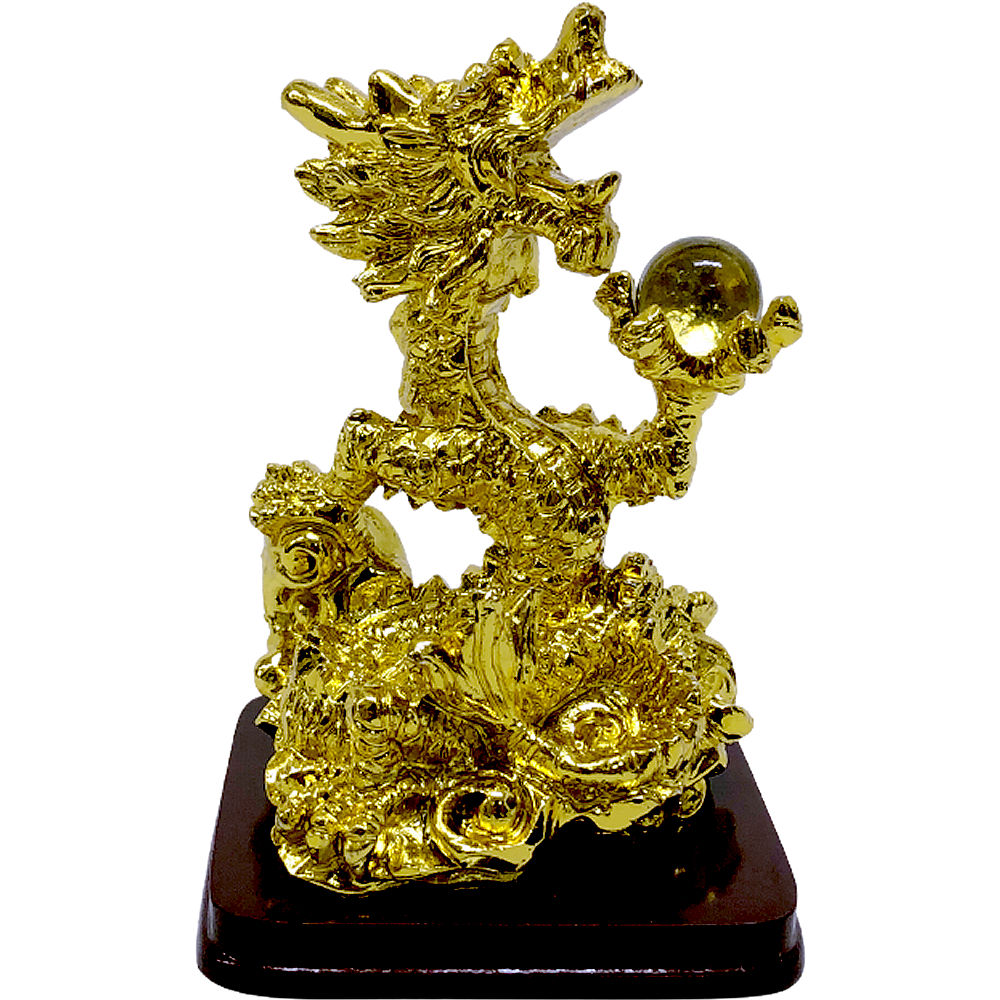 楽天市場】昇龍 置物 開運招福 金色 竜 ドラゴン 11cm開運招福 縁起物