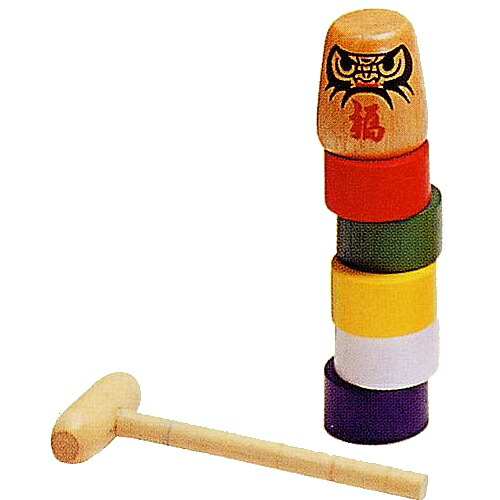 楽天市場】だるま落とし ダルマ落とし 達磨落とし 民芸玩具 昔の