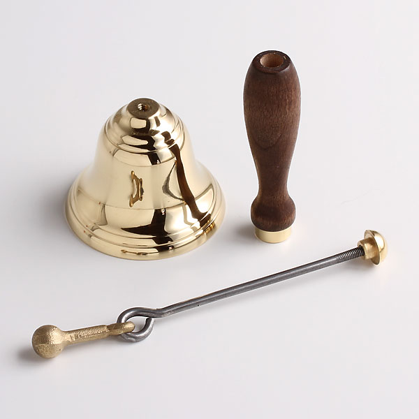 金属製 人形形状の鐘 ちいさな音が鳴るハンドベル 金属製 人形形状の