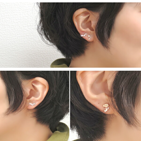 楽天市場】スヌーピー HAHAHA 天然ダイヤモンド K10ゴールド