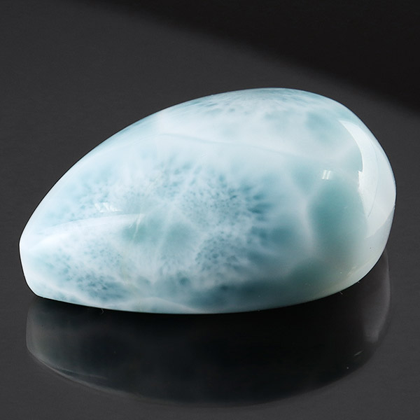 楽天市場】ラリマー 磨き 原石 ルース 裸石 約2.3cm 雫 カボション