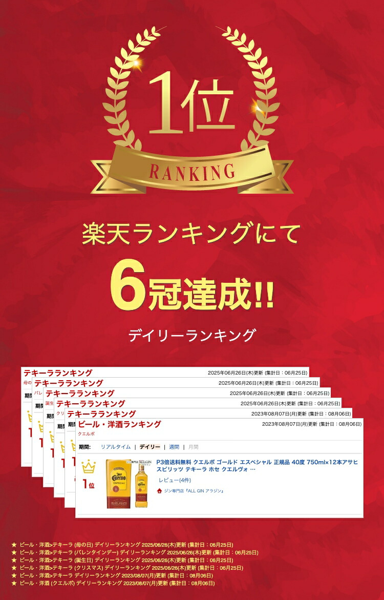 楽天市場】【全品P3倍 2/10 23:59迄】送料無料 クエルボ ゴールド エ
