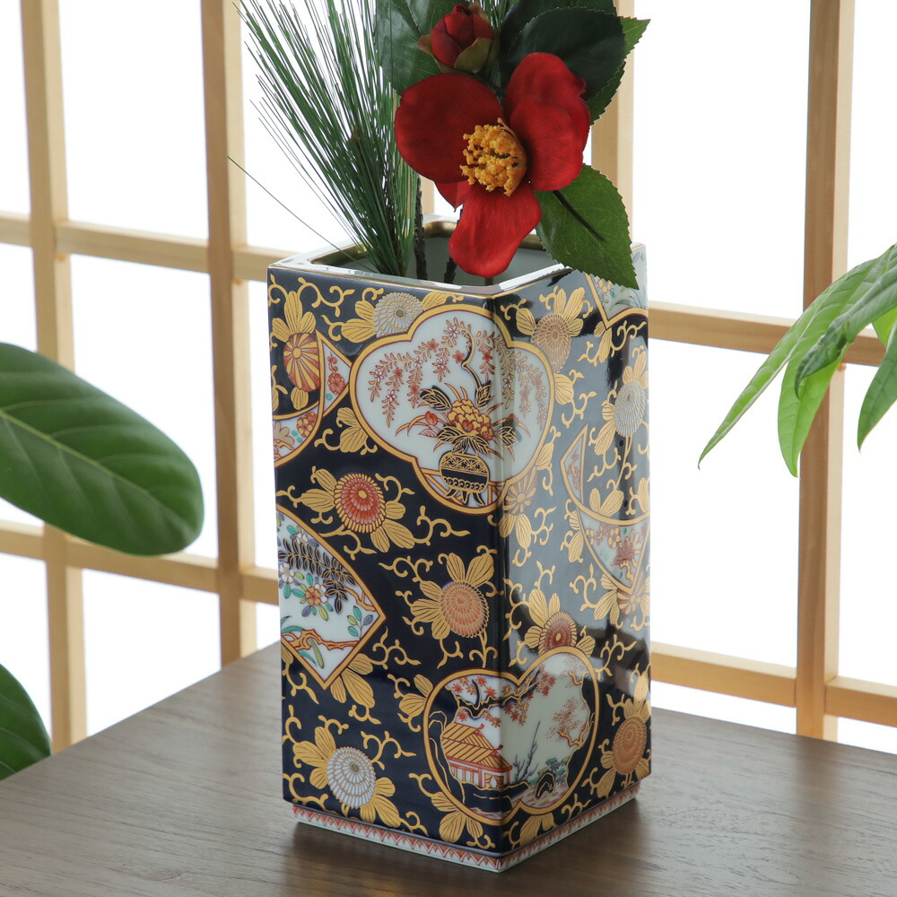 H324 大阪城本丸慶長年号 古銅製大花瓶 高42cm H324 大阪城本丸慶長年