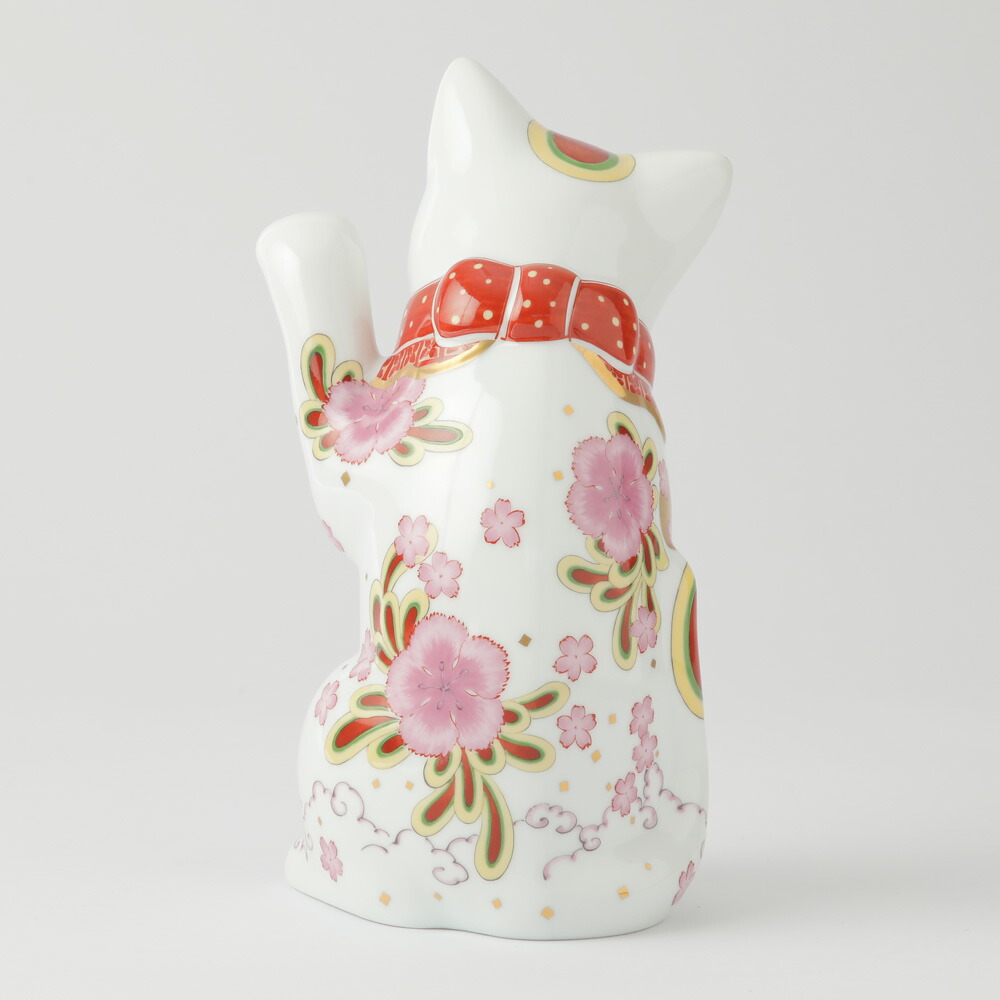 賞美堂 miw みゅう「親」菊S1440 撫子S1442 椿 有田焼 招き猫 楽天市場