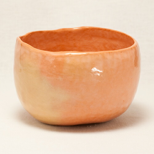 楽天市場】光悦「乙御前」写し 赤楽 抹茶碗 〔佐々木昭楽〕 : 京都の和