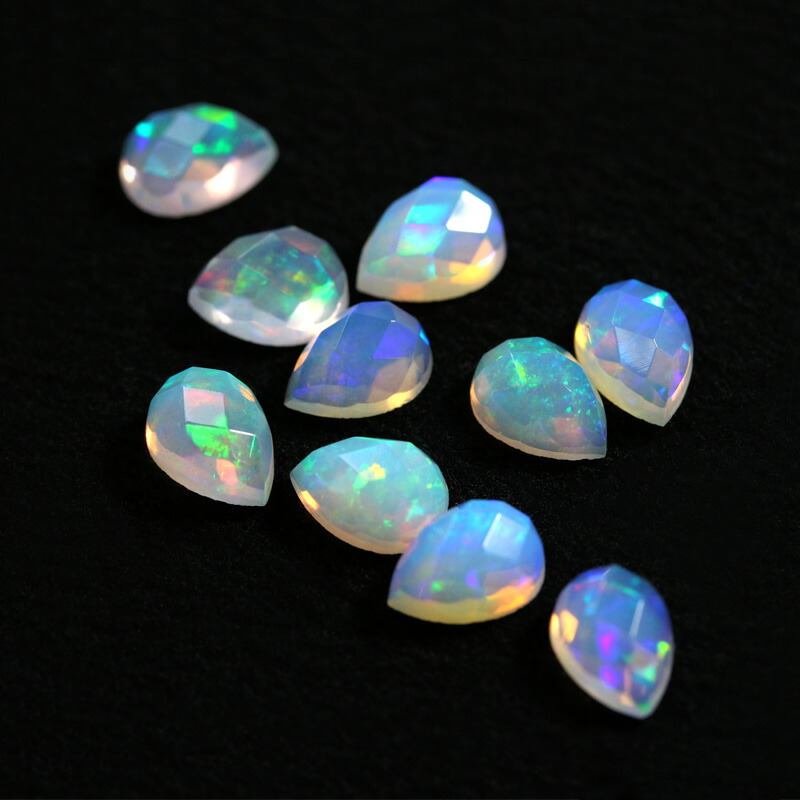 楽天市場】K18 エチオピアオパール リング 5号〜16号 イエローゴールド